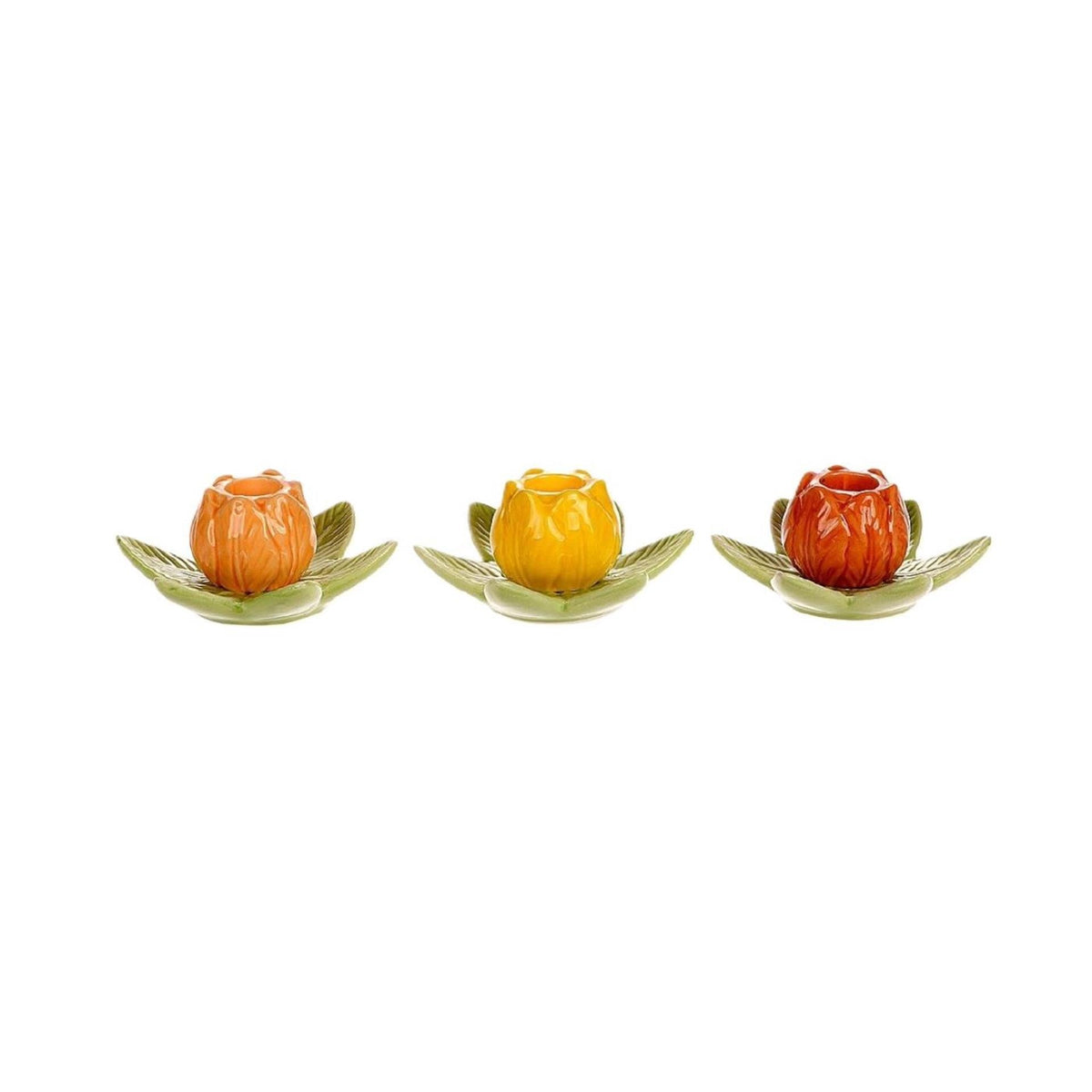Hbx natural living hbx natrural living candlestick tulip 10x9x5cm